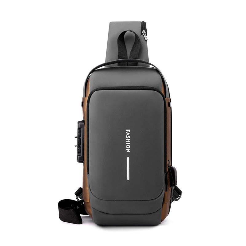 Men's Anti-theft Motorcycle Chest Bag