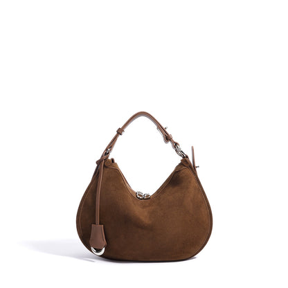 Leather One Shoulder Crossbody Bag