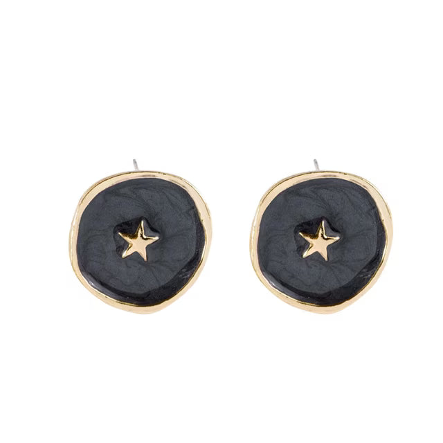 Astral Earrings Black
