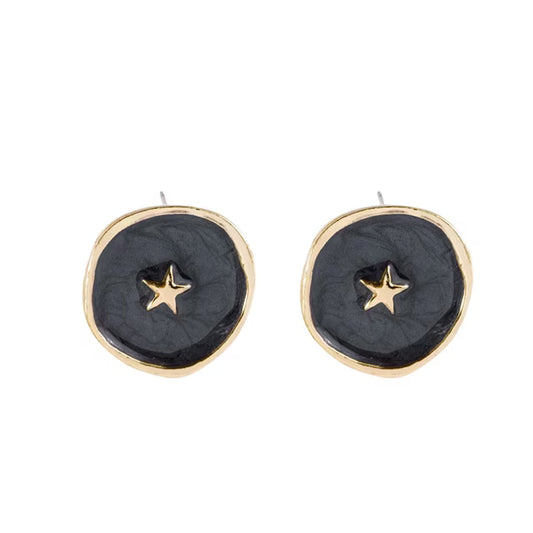 Astral Earrings Black
