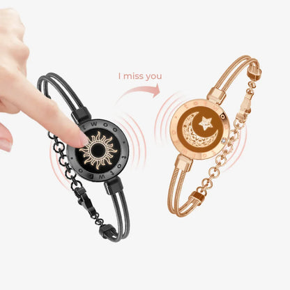 Sun & Moon Smart Sensor Couple Bracelets