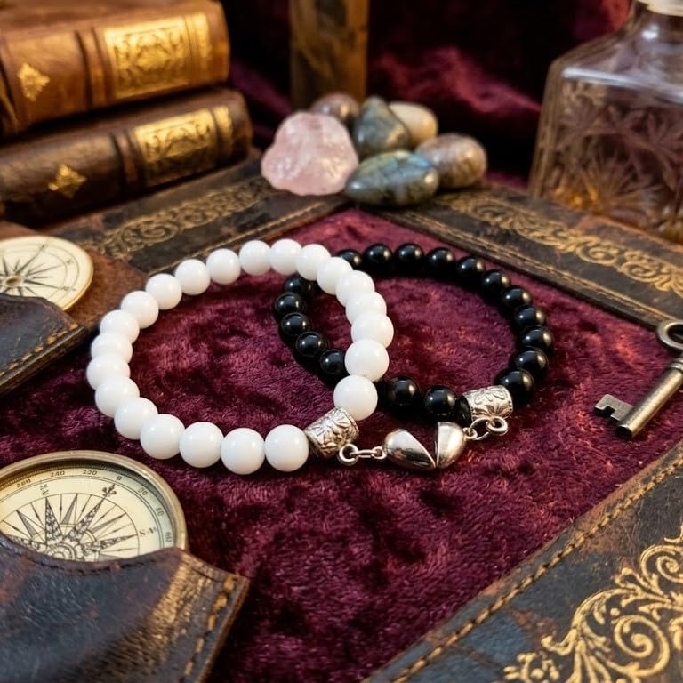 Glowing Heart Couple Bracelets